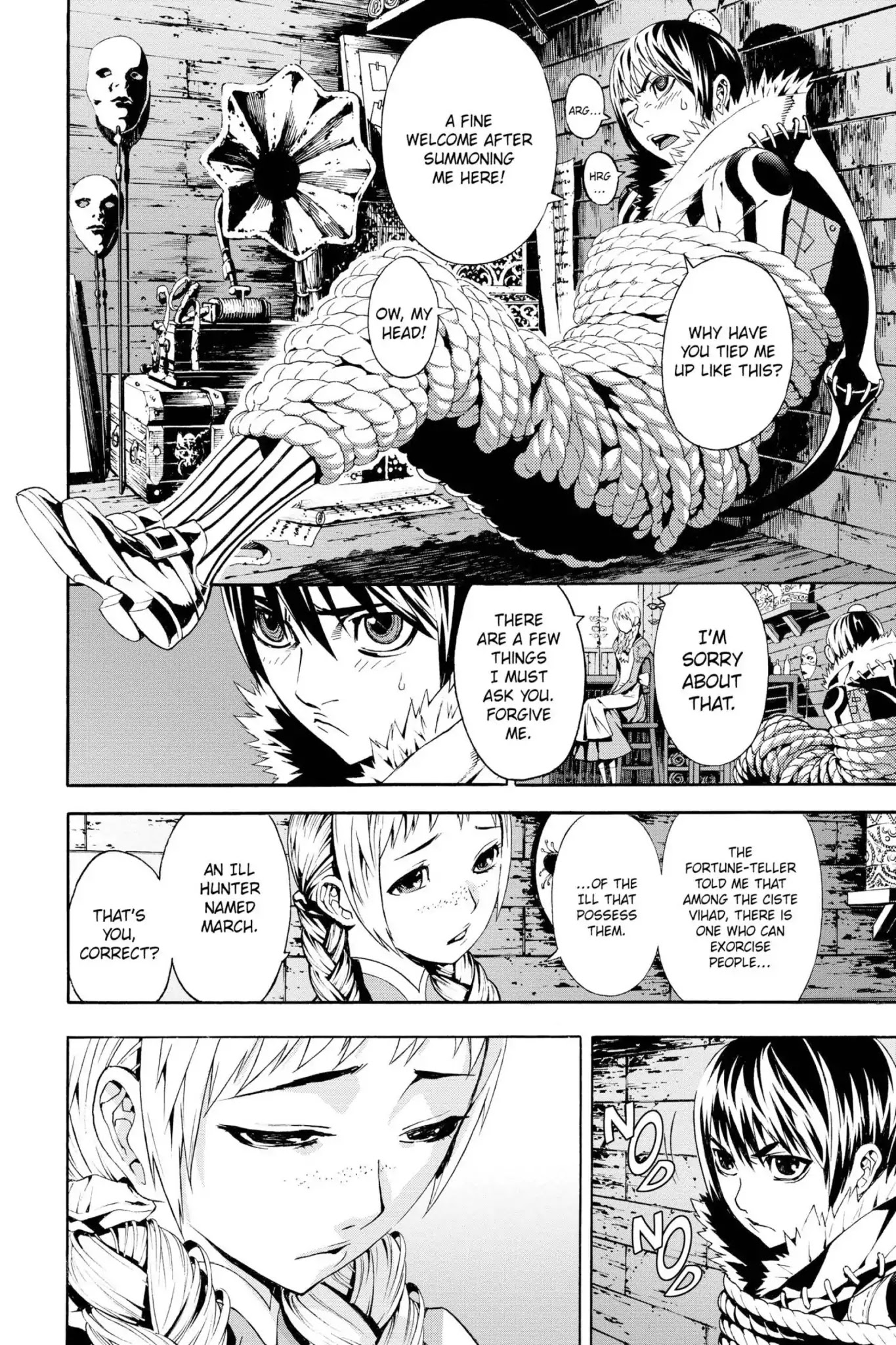 March Story Chapter 1.0-5 page 11 - Vol.1 Chapter Two: Orche the Masked