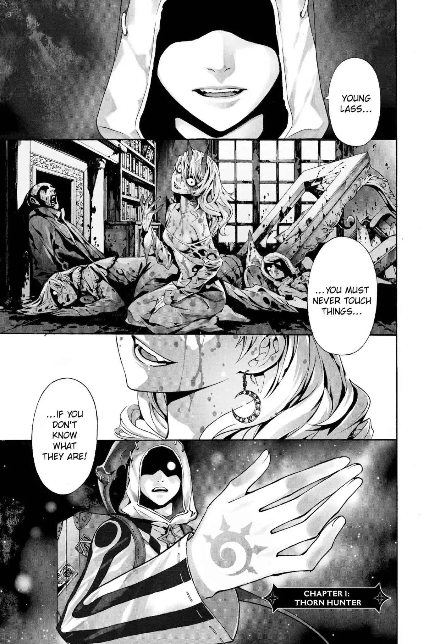 March Story Chapter 1.0 page 4 - Vol.1 Chapter One: Thorn Hunter