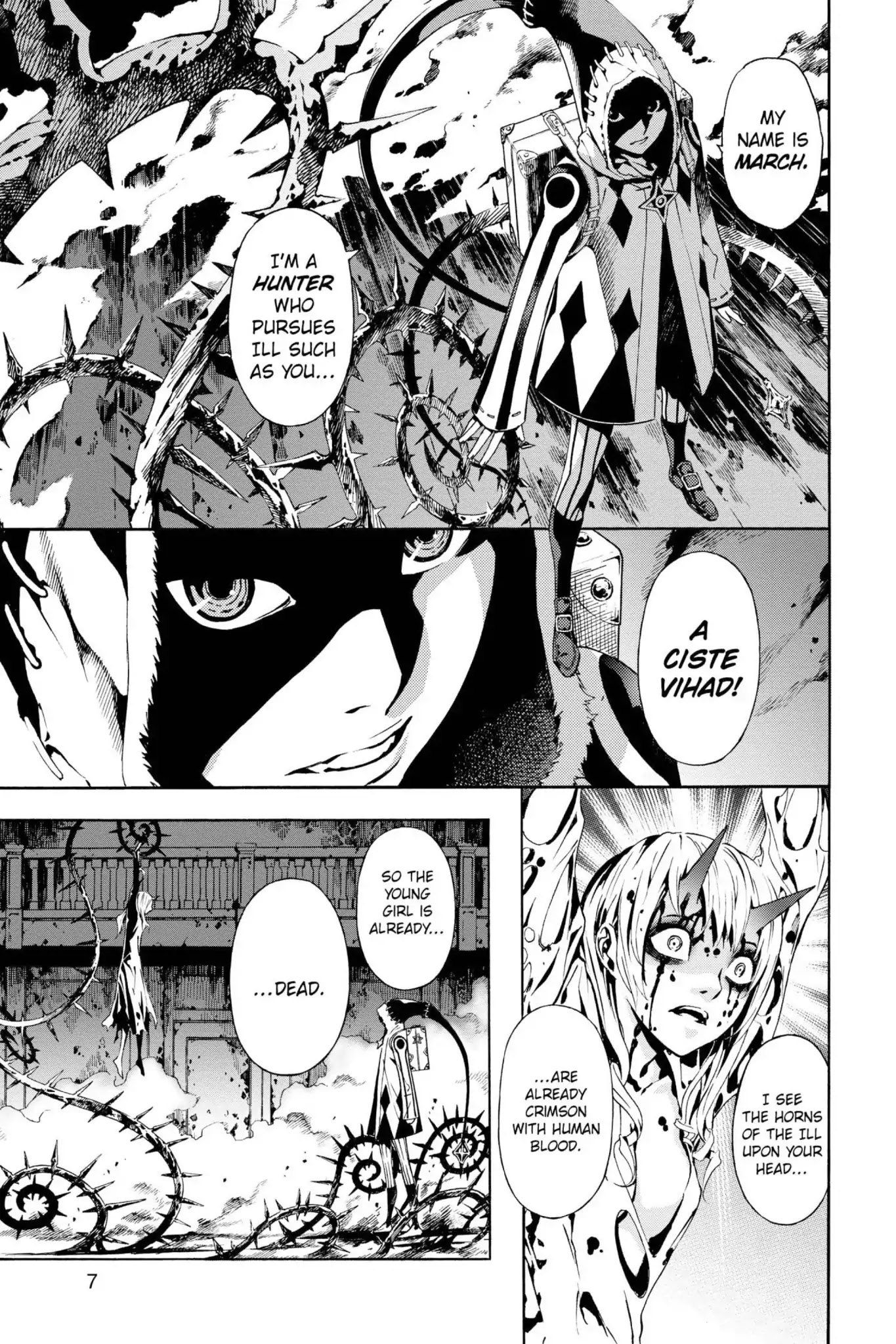 March Story Chapter 1.0 page 7 - Vol.1 Chapter One: Thorn Hunter