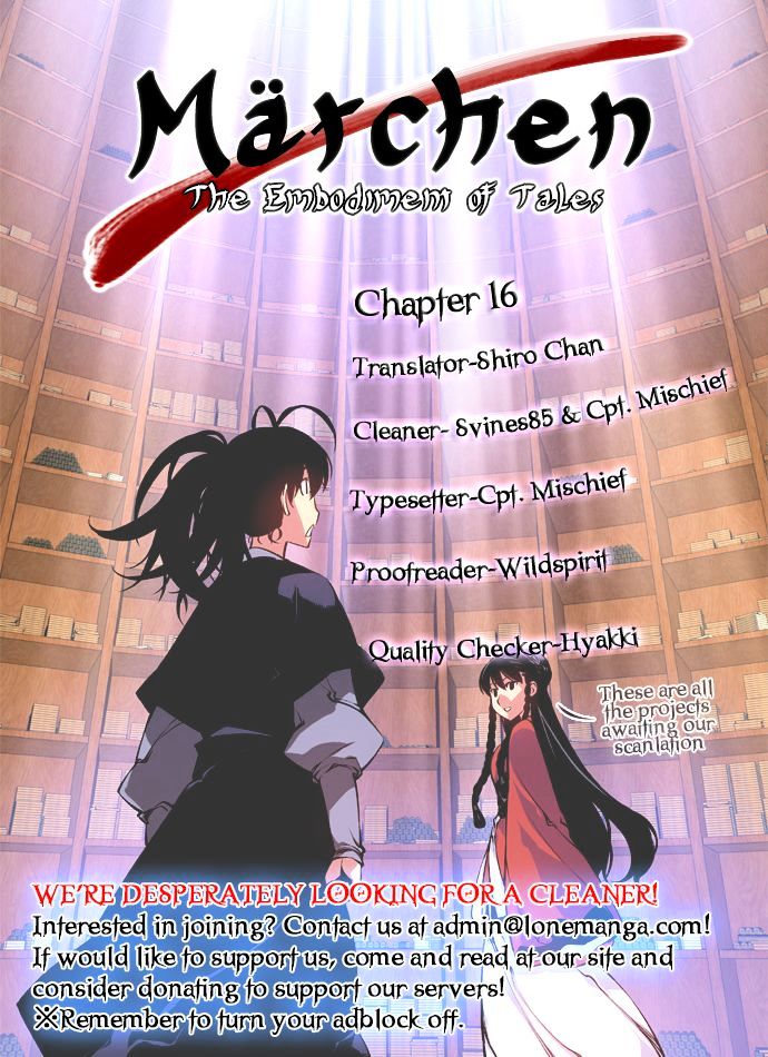 Marchen - The Embodiment of Tales Chapter 16 page 1 - Chapter 16