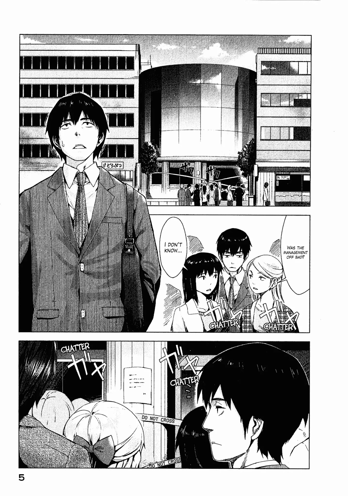 Marginal Operation Chapter 1 page 5 - Chapter 1: The Time in Japan