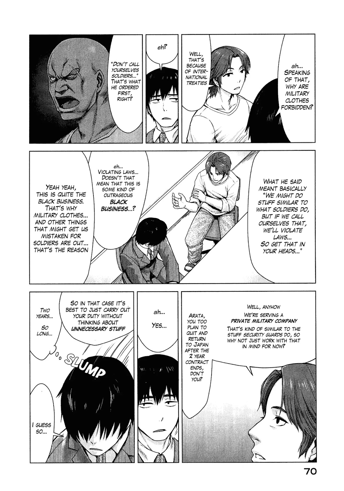 Marginal Operation Chapter 2 page 6 - Chapter 2: Game with Crappy CG