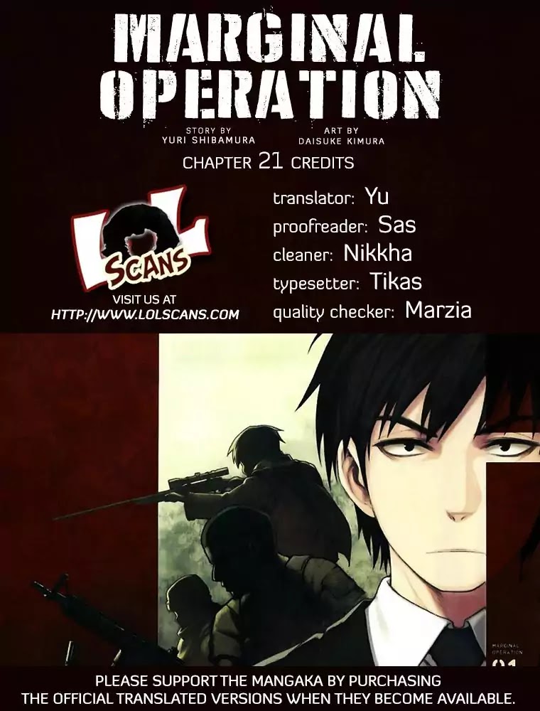 Marginal Operation Chapter 21 page 1 - Chapter 21: Action