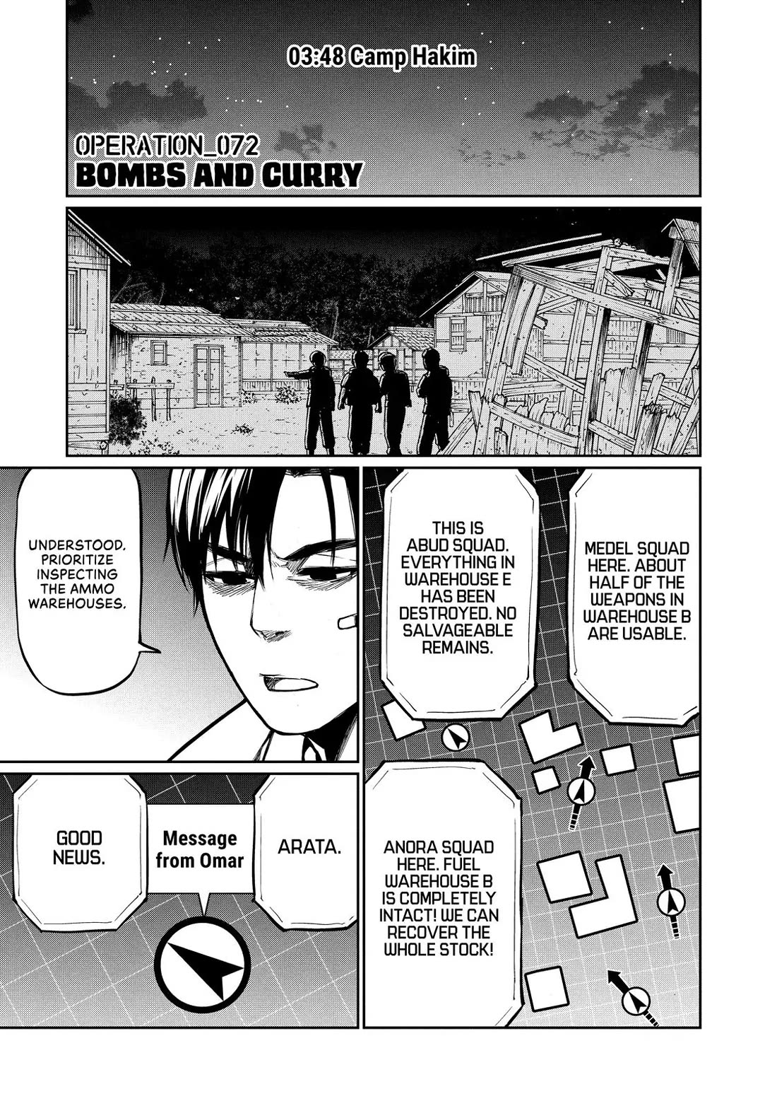 Marginal Operation Chapter 72 page 1 - Chapter 72: Bombs and Curry