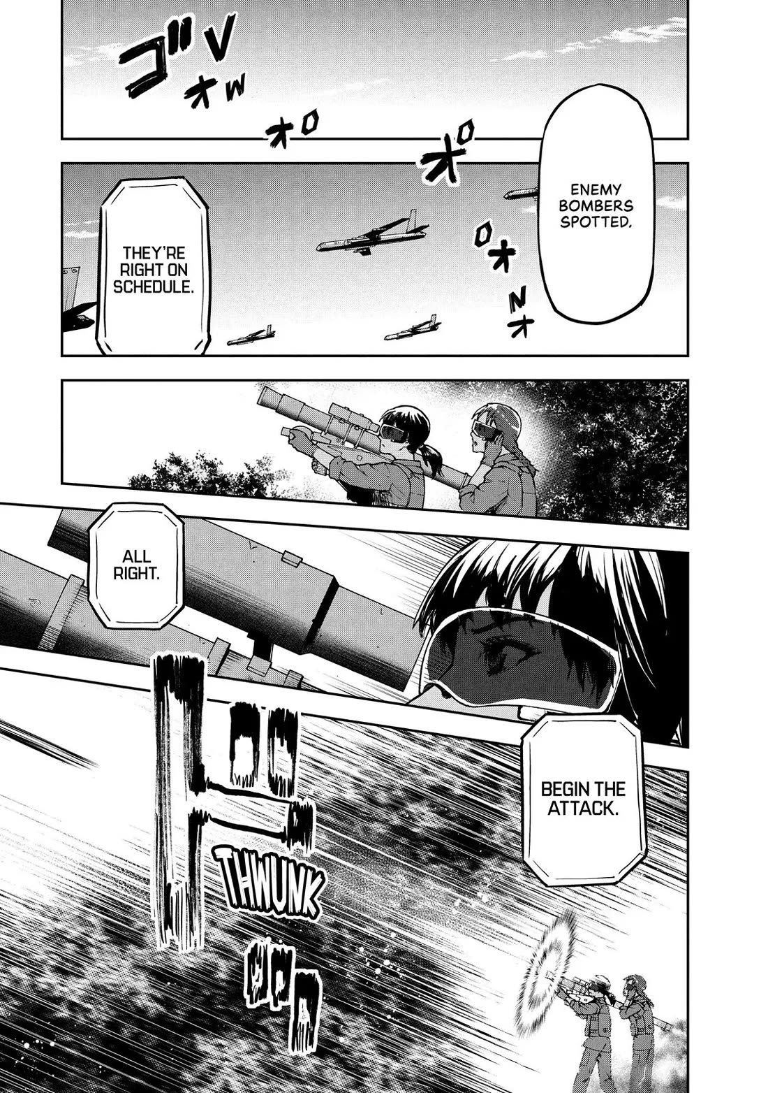 Marginal Operation Chapter 80 page 1 - Chapter 80: Anti-Air Weaponry