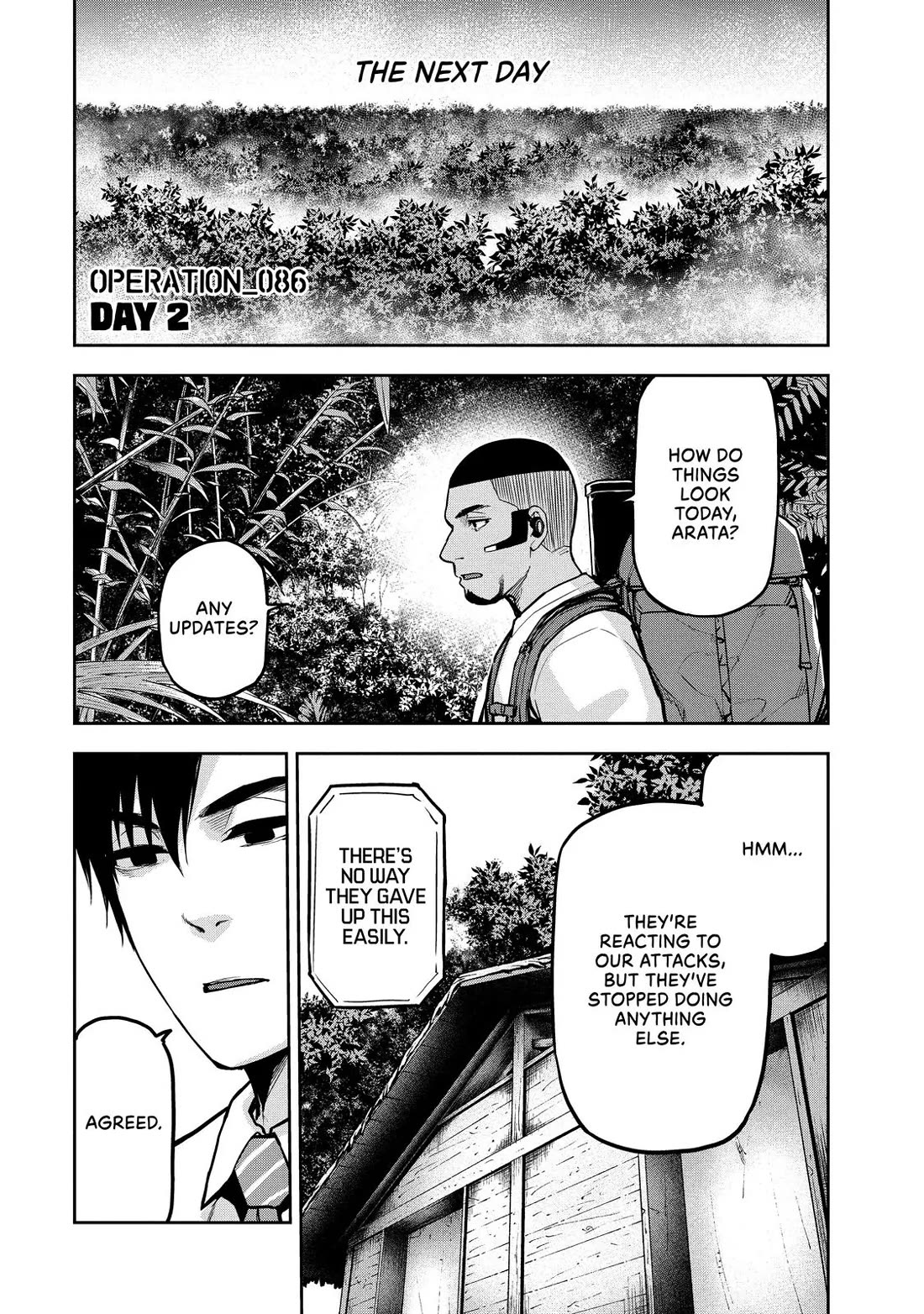 Marginal Operation Chapter 86 page 1 - Chapter 86: Day 2