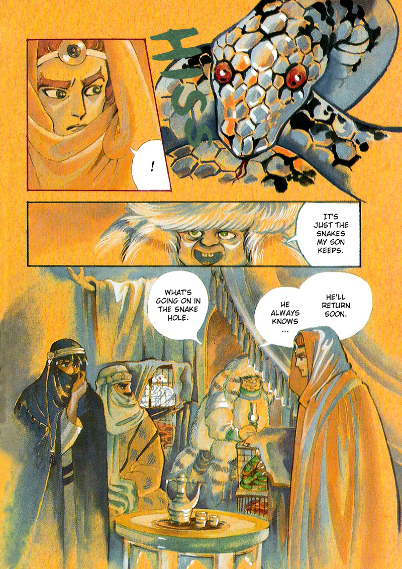 Marginal Chapter 13 page 3 - Chapter 13 : Grandfather Snake and the Snake Man