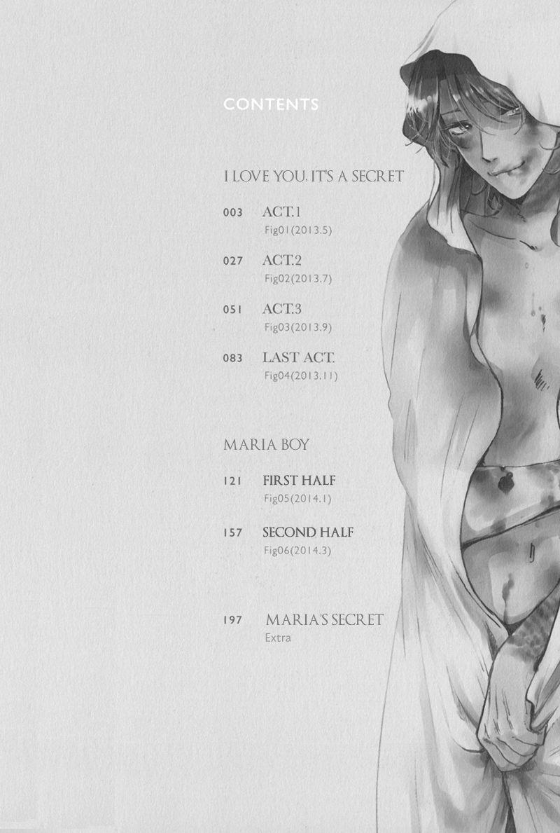 Maria Boy Chapter 1.1 page 5 - Chapter 1.1 : I Love You, It's a Secret Act. 1