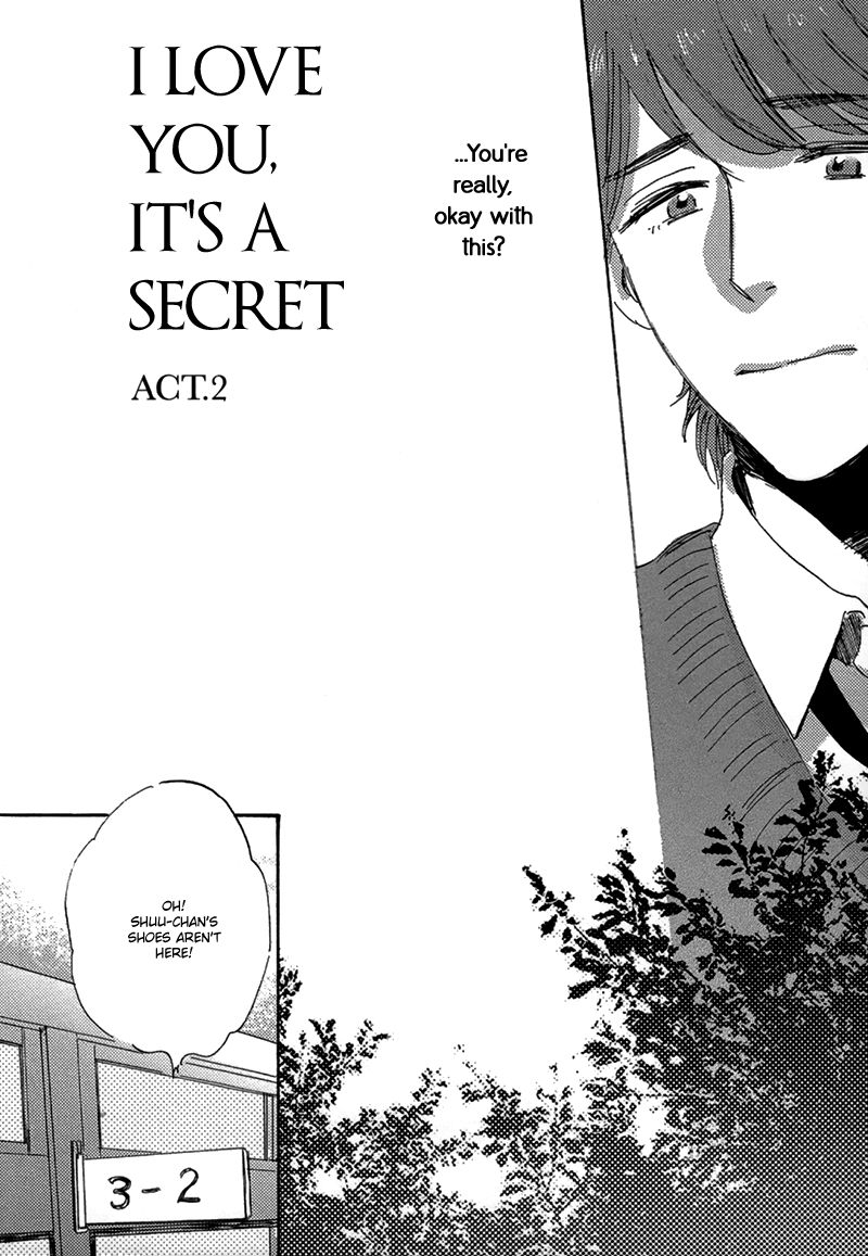 Maria Boy Chapter 1.2 page 3 - Chapter 1.2 : I Love You, It's a Secret Act. 2