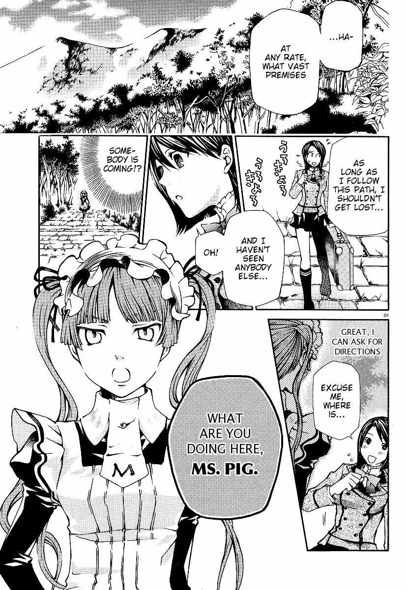 Maria Holic Chapter 1 page 3 - Chapter 1: Girls Meet Boy