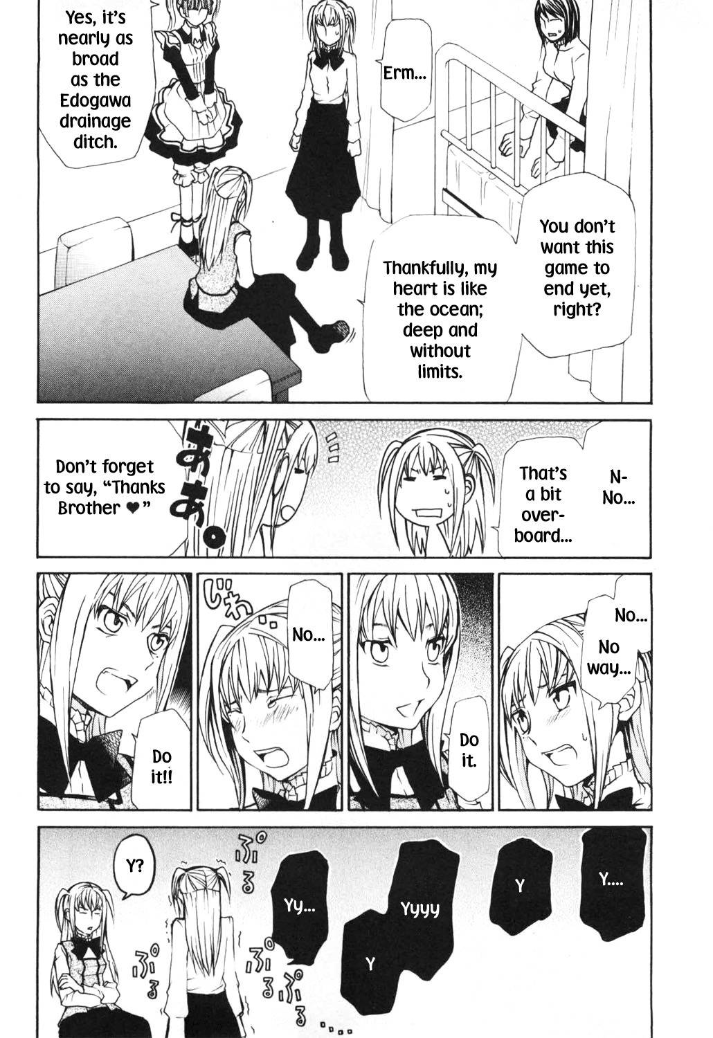 Maria Holic Chapter 10 page 19 - Chapter 10: About The Gimmick Where You Tell Them Apart By The Position Of The Mole