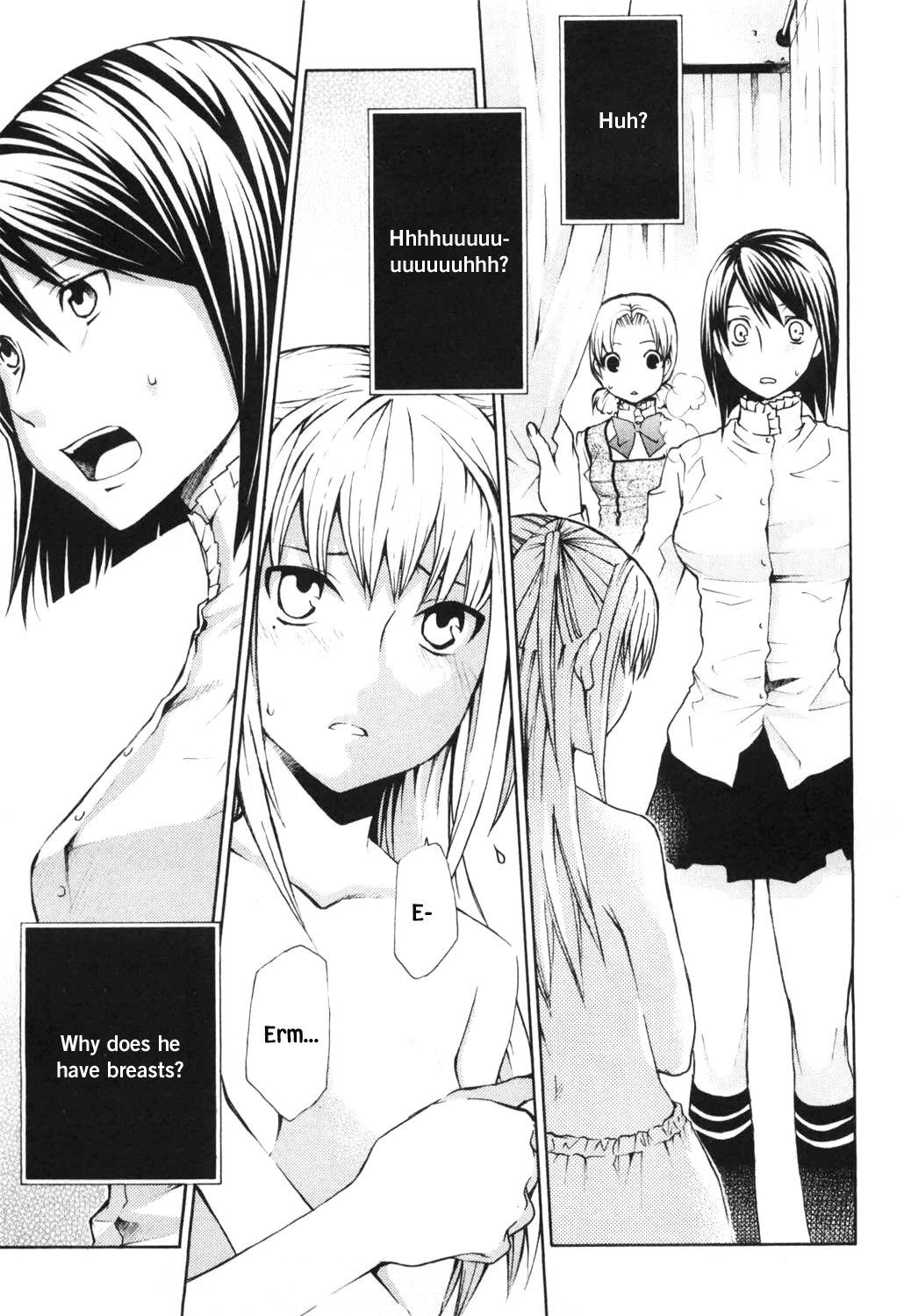 Maria Holic Chapter 10 page 2 - Chapter 10: About The Gimmick Where You Tell Them Apart By The Position Of The Mole