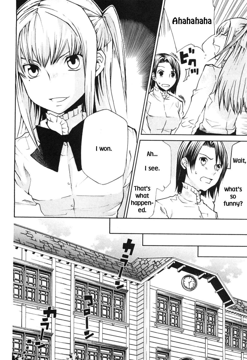 Maria Holic Chapter 10 page 9 - Chapter 10: About The Gimmick Where You Tell Them Apart By The Position Of The Mole