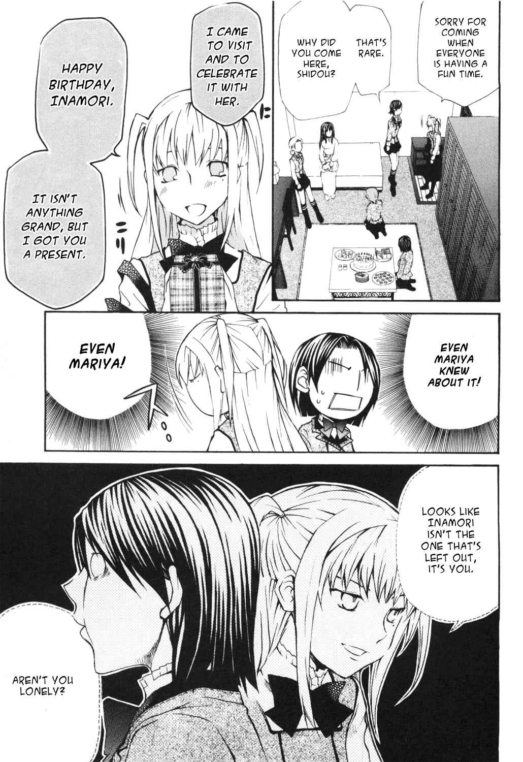 Maria Holic Chapter 11 page 36 - Chapter 11: About how a maiden's friendship is beyond one's control