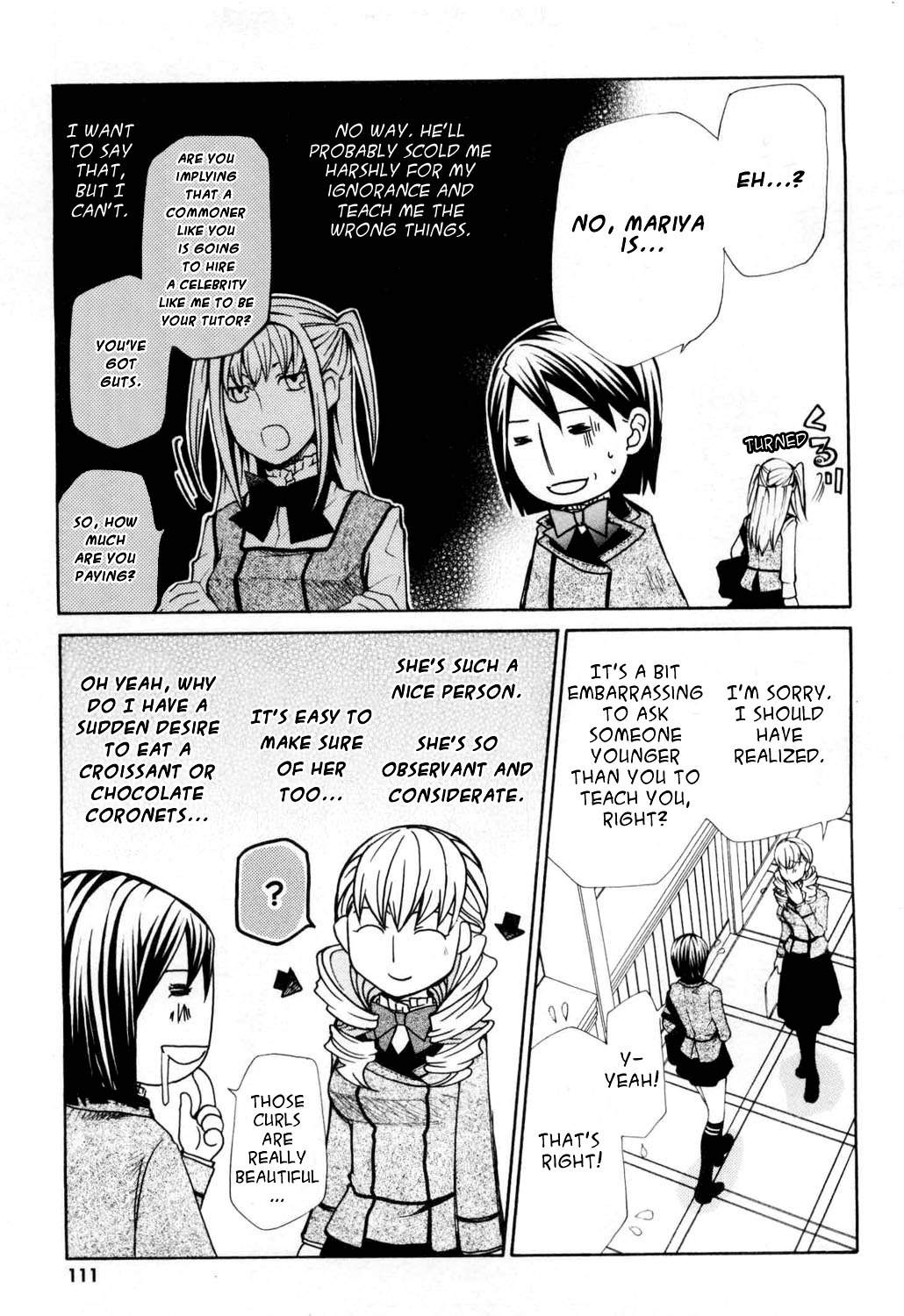 Maria Holic Chapter 12 page 10 - Chapter 12: About the Blood-Stained Virgin Mary Festival (1)