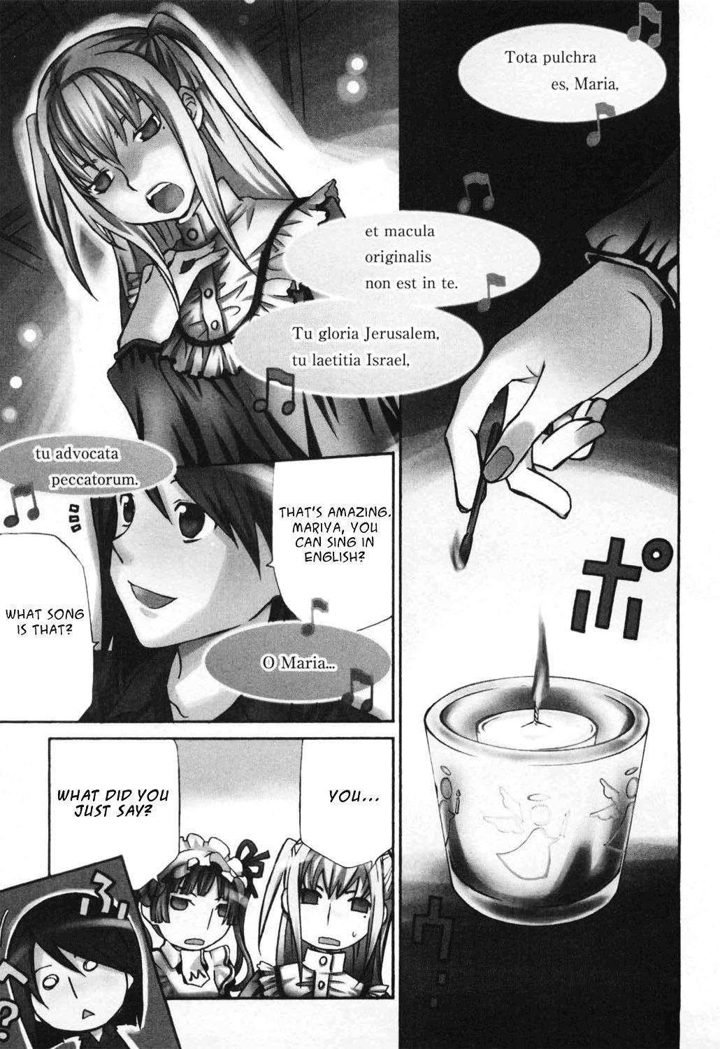 Maria Holic Chapter 12 page 2 - Chapter 12: About the Blood-Stained Virgin Mary Festival (1)