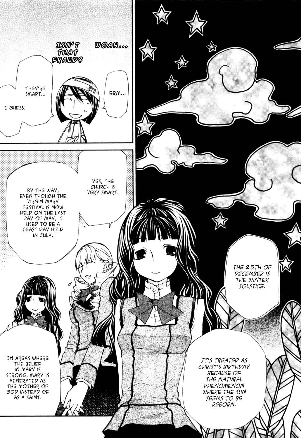 Maria Holic Chapter 13 page 20 - Chapter 13: About the Blood-Stained Virgin Mary Festival (2)