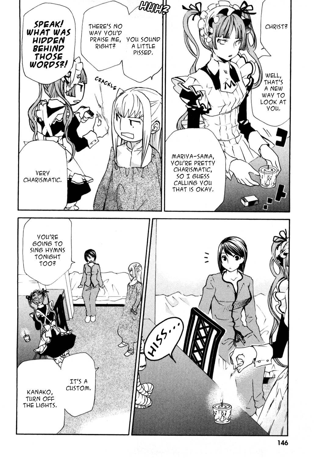 Maria Holic Chapter 13 page 27 - Chapter 13: About the Blood-Stained Virgin Mary Festival (2)