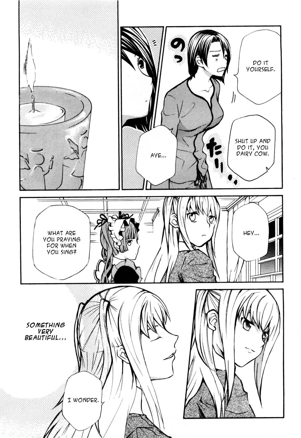 Maria Holic Chapter 13 page 28 - Chapter 13: About the Blood-Stained Virgin Mary Festival (2)