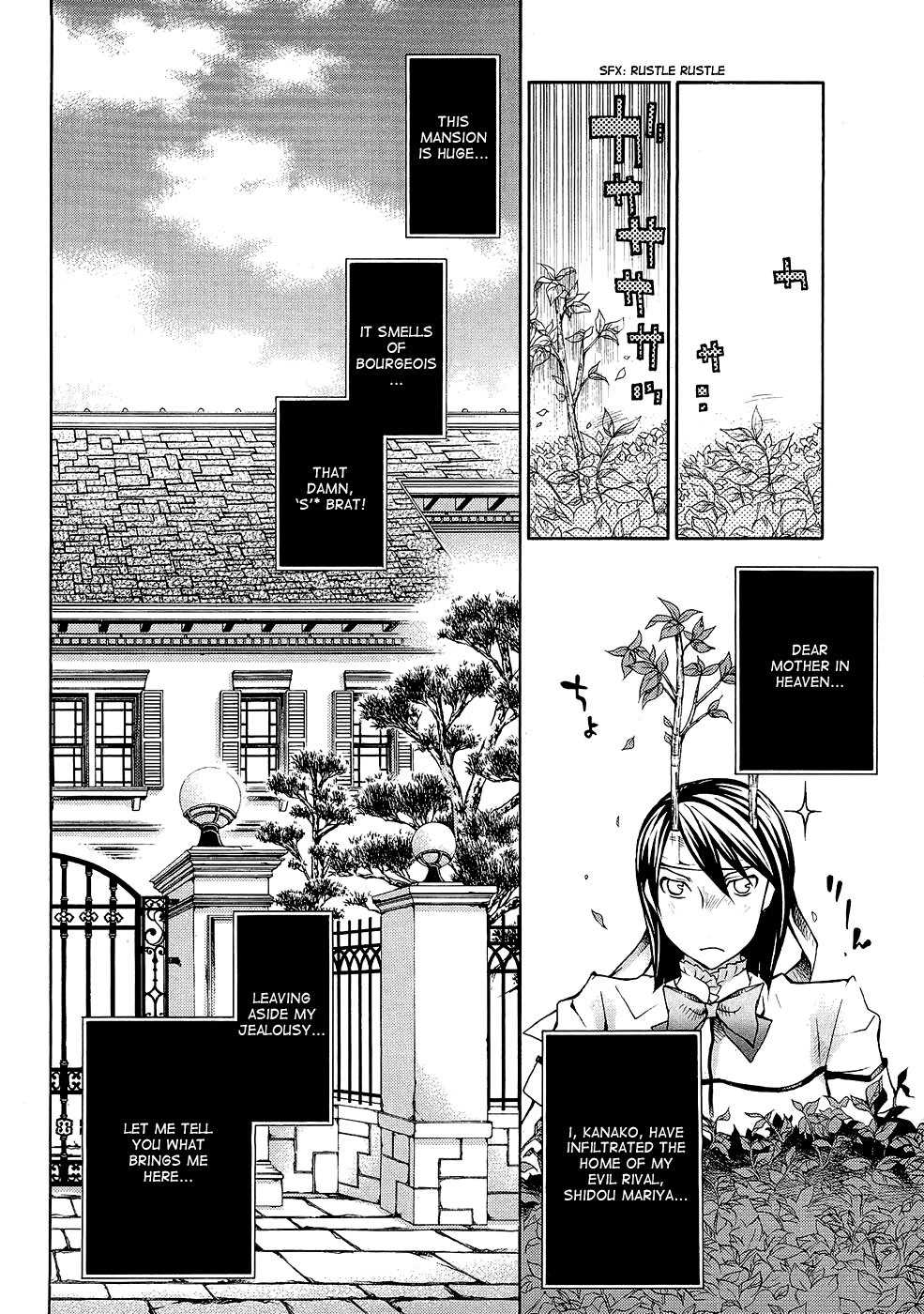 Maria Holic Chapter 20 page 10 - Chapter 20: The Tale of Mariya is Shizu and Shizu is Mariya