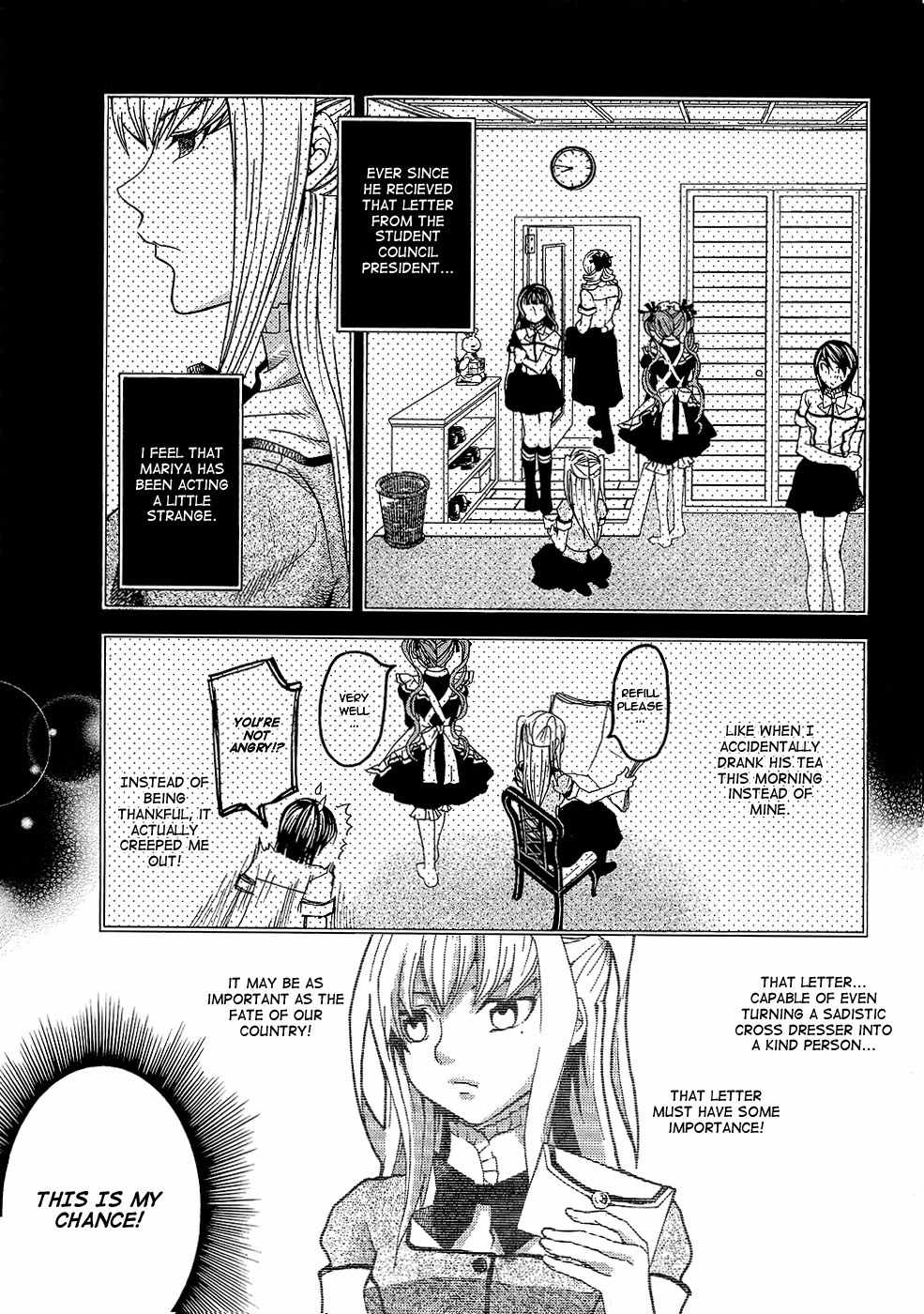 Maria Holic Chapter 20 page 11 - Chapter 20: The Tale of Mariya is Shizu and Shizu is Mariya
