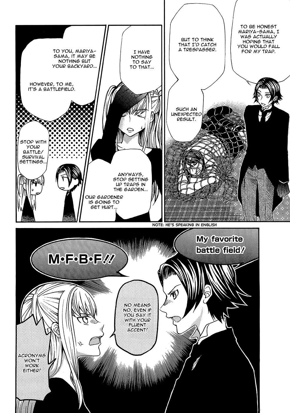 Maria Holic Chapter 20 page 14 - Chapter 20: The Tale of Mariya is Shizu and Shizu is Mariya