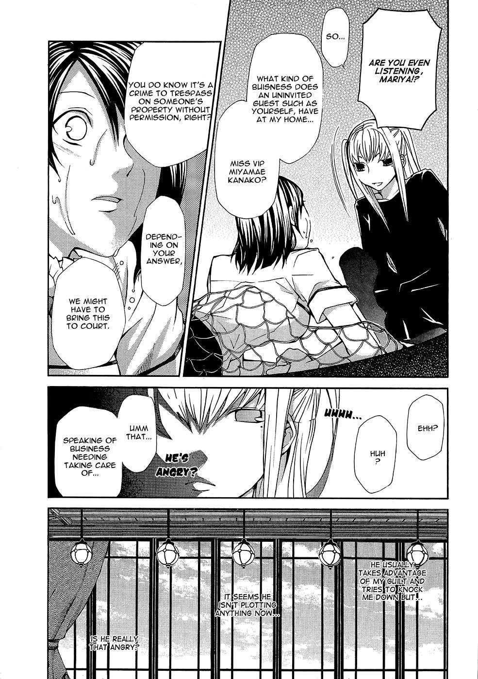 Maria Holic Chapter 20 page 17 - Chapter 20: The Tale of Mariya is Shizu and Shizu is Mariya
