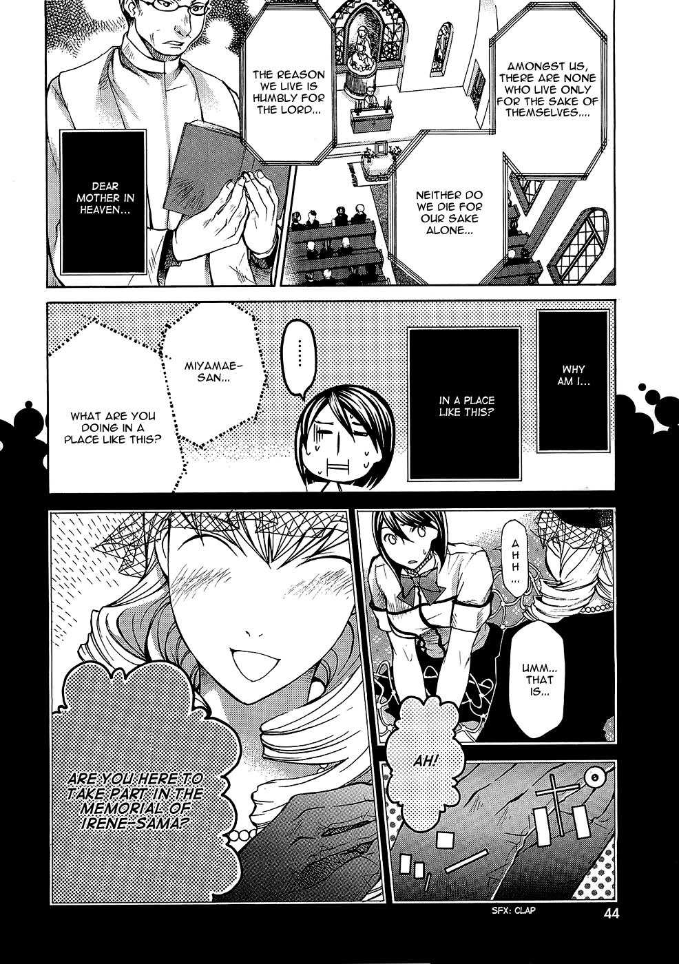 Maria Holic Chapter 20 page 22 - Chapter 20: The Tale of Mariya is Shizu and Shizu is Mariya