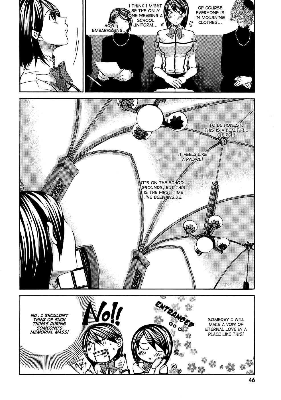 Maria Holic Chapter 20 page 24 - Chapter 20: The Tale of Mariya is Shizu and Shizu is Mariya