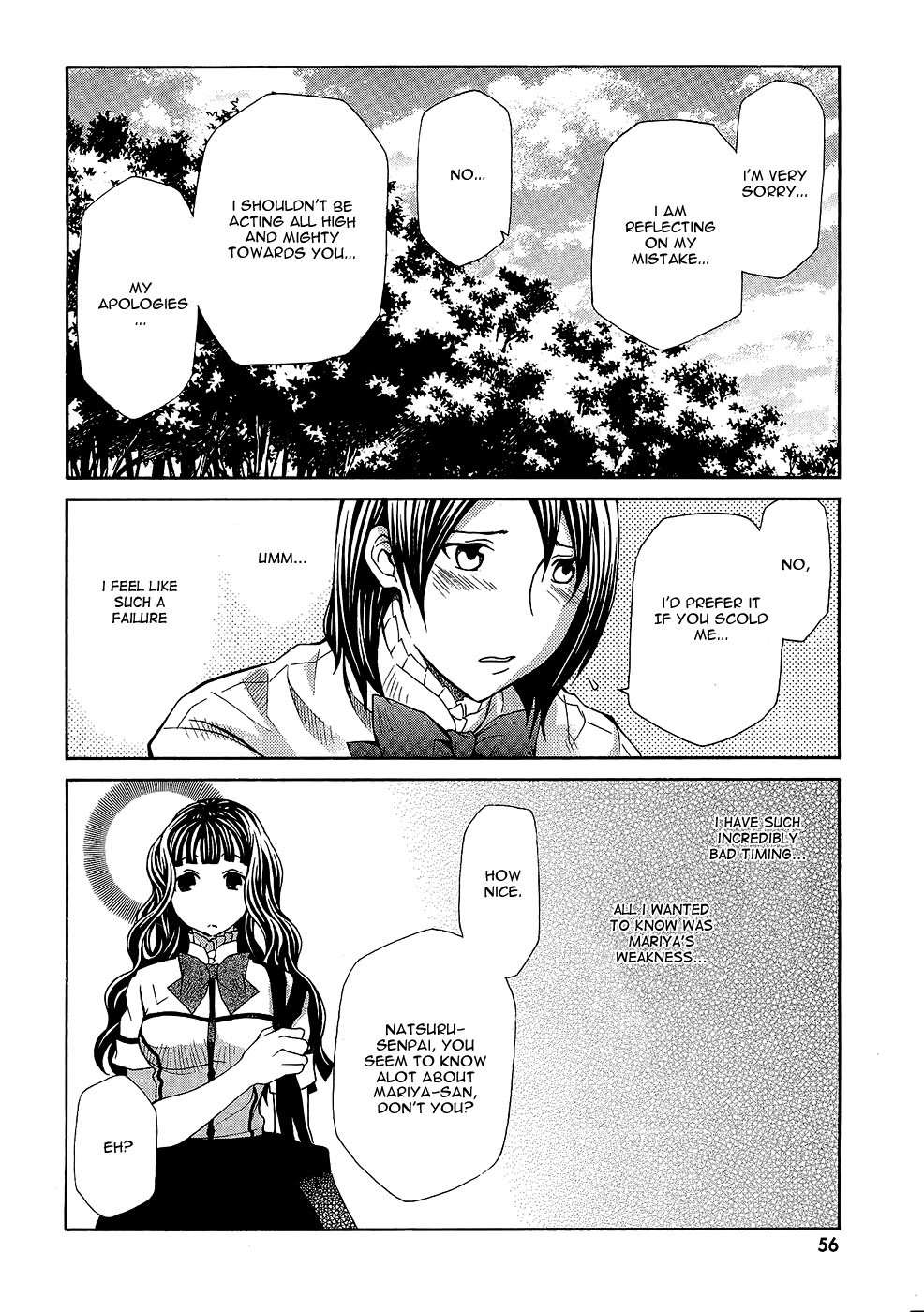 Maria Holic Chapter 20 page 34 - Chapter 20: The Tale of Mariya is Shizu and Shizu is Mariya