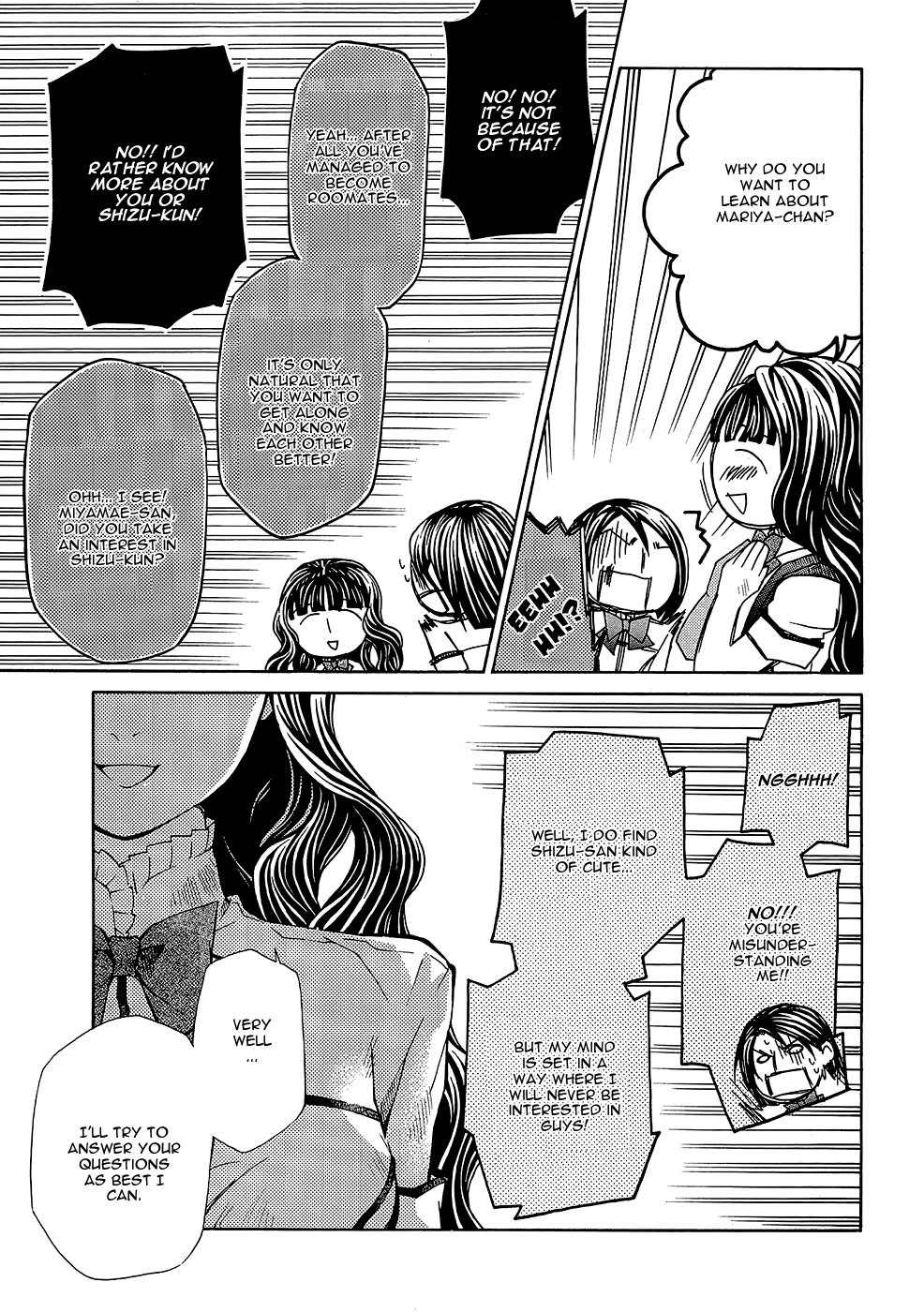 Maria Holic Chapter 20 page 35 - Chapter 20: The Tale of Mariya is Shizu and Shizu is Mariya