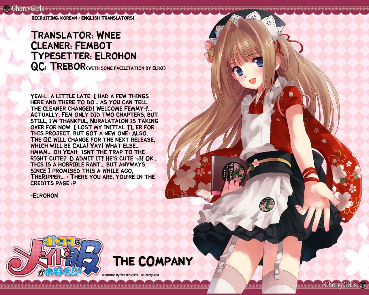 Maria Holic Chapter 20 page 40 - Chapter 20: The Tale of Mariya is Shizu and Shizu is Mariya