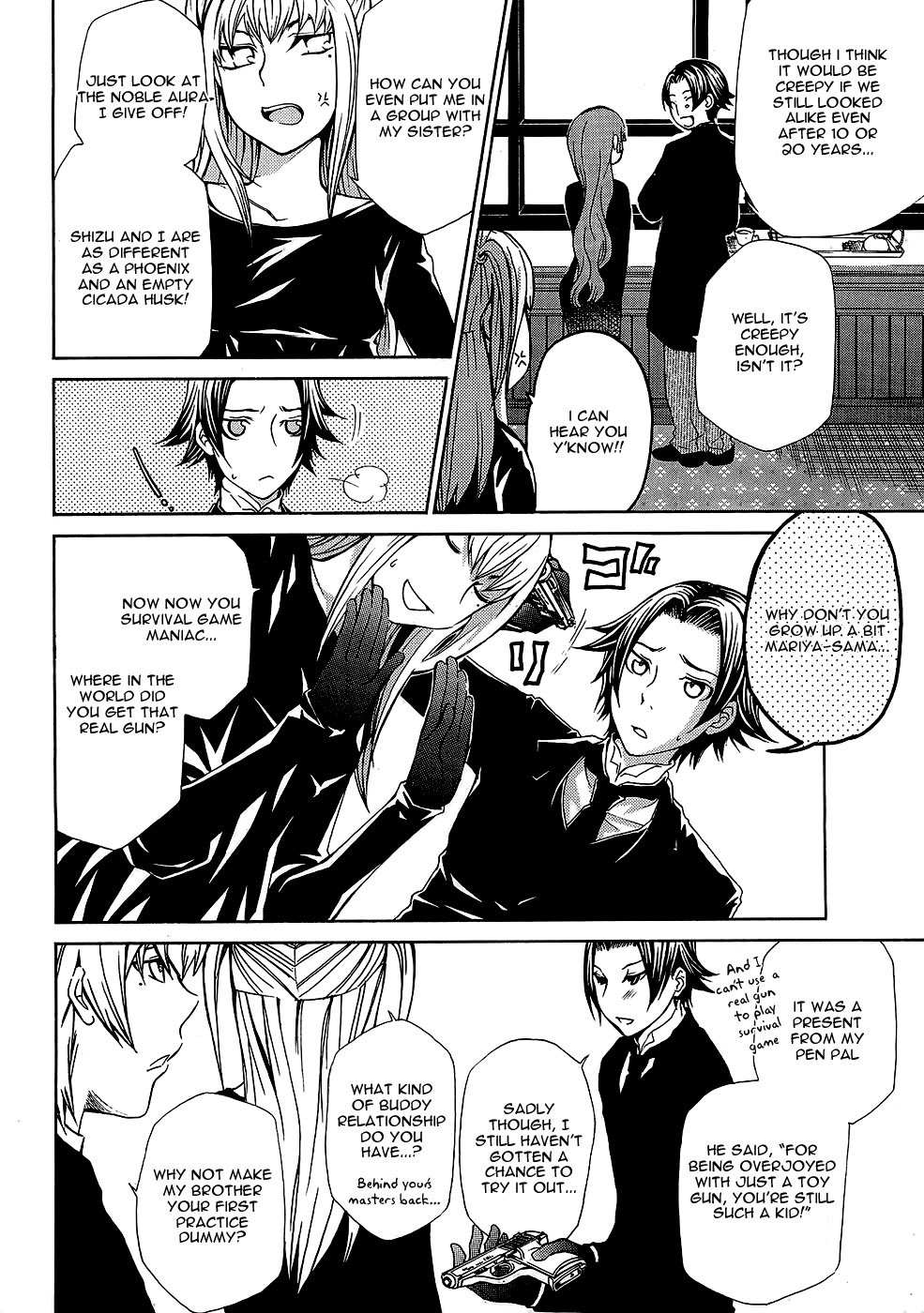 Maria Holic Chapter 20 page 8 - Chapter 20: The Tale of Mariya is Shizu and Shizu is Mariya
