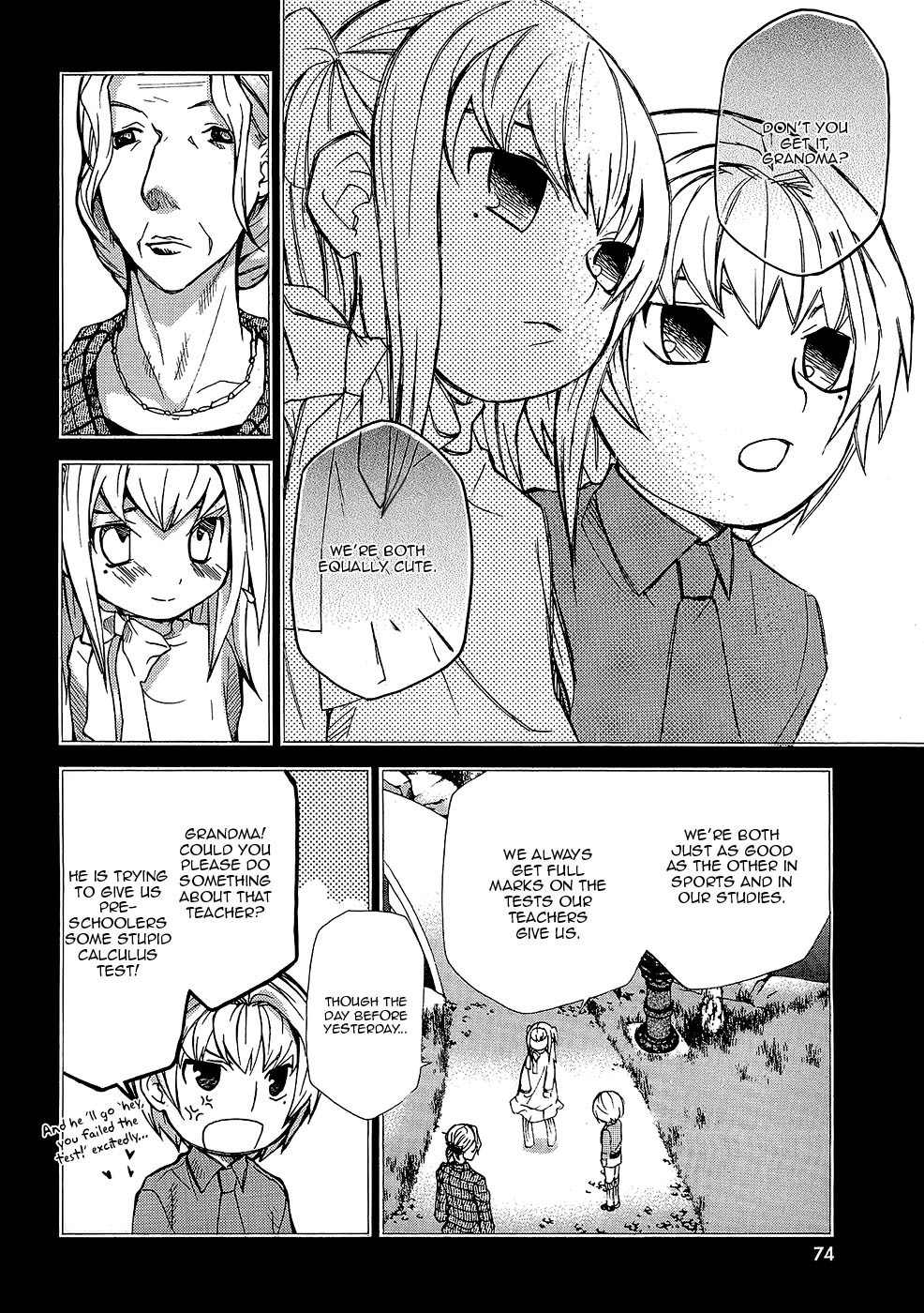 Maria Holic Chapter 21 page 12 - Chapter 21: The Tale of Shizu is Mariya and Mariya is Shizu