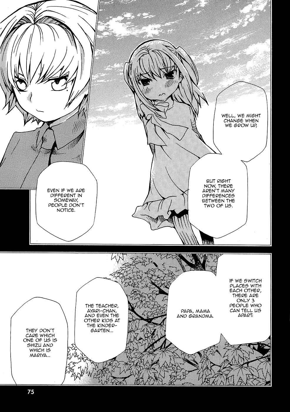 Maria Holic Chapter 21 page 13 - Chapter 21: The Tale of Shizu is Mariya and Mariya is Shizu