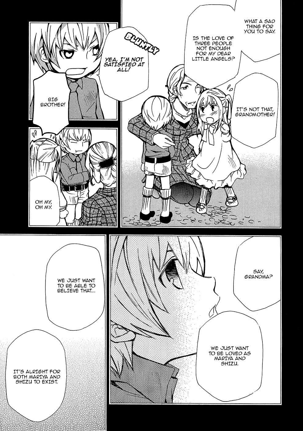 Maria Holic Chapter 21 page 15 - Chapter 21: The Tale of Shizu is Mariya and Mariya is Shizu