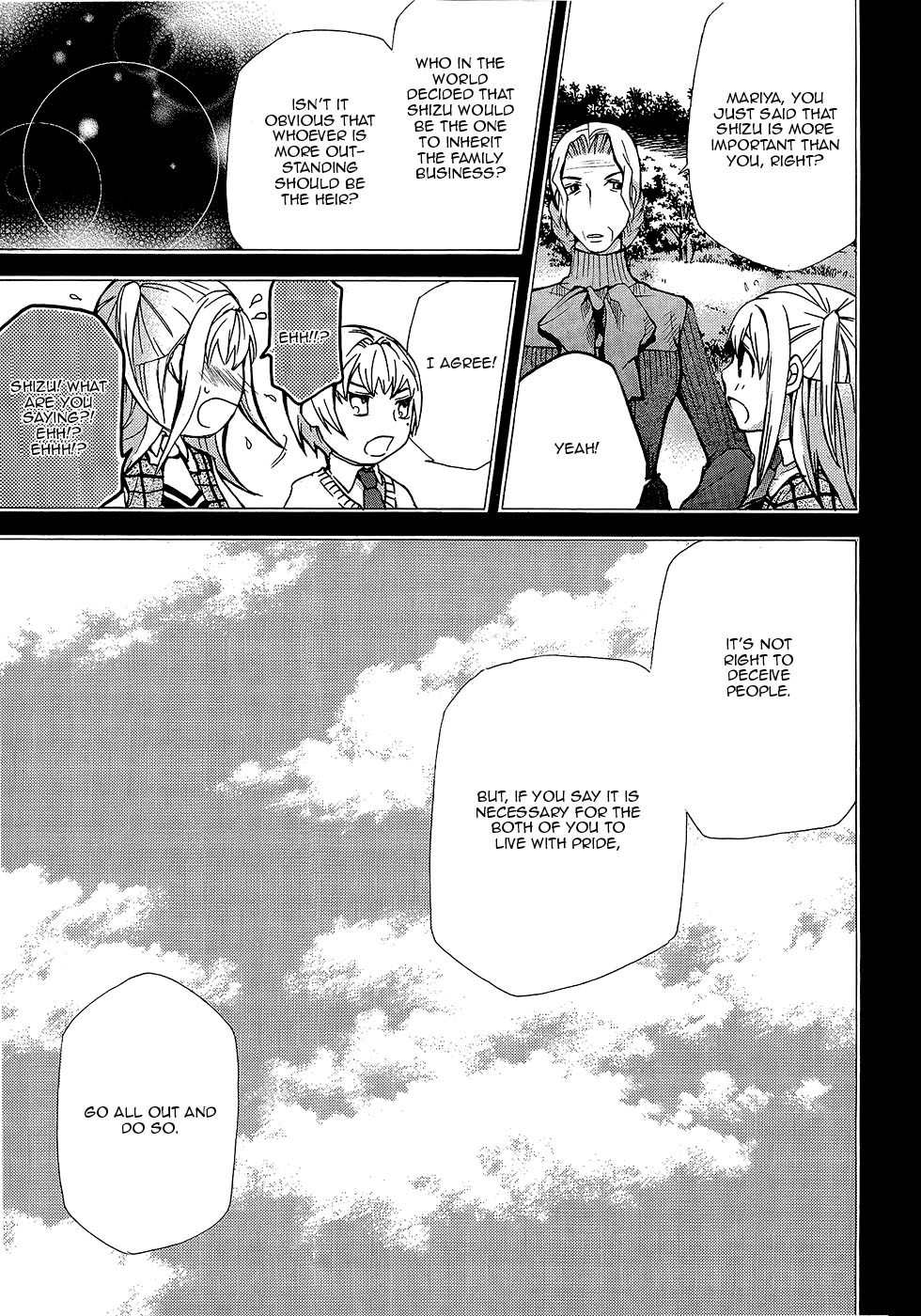 Maria Holic Chapter 21 page 21 - Chapter 21: The Tale of Shizu is Mariya and Mariya is Shizu
