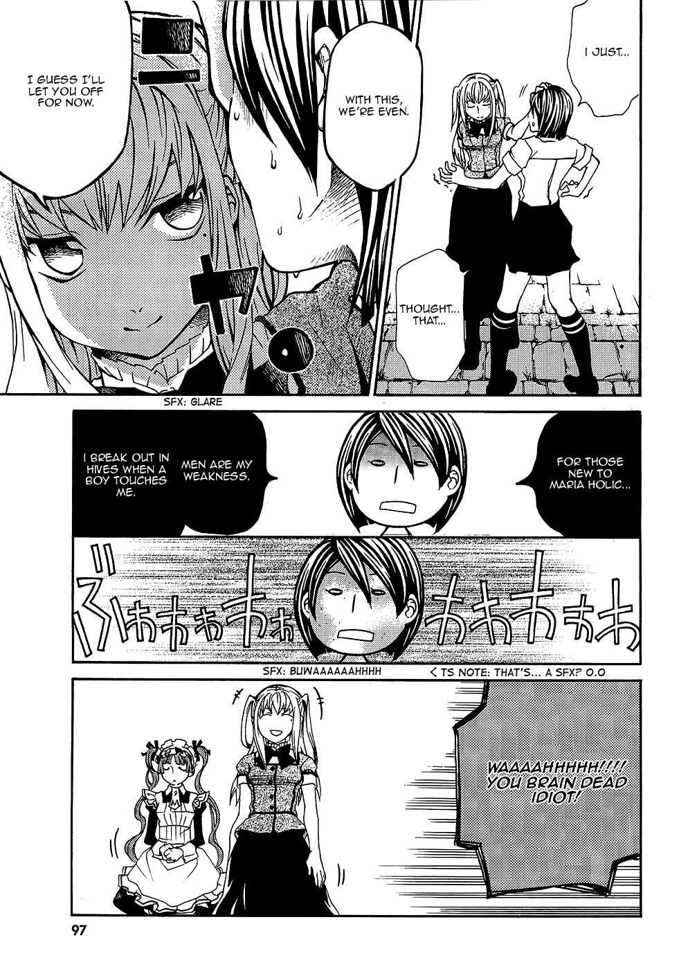 Maria Holic Chapter 21 page 34 - Chapter 21: The Tale of Shizu is Mariya and Mariya is Shizu