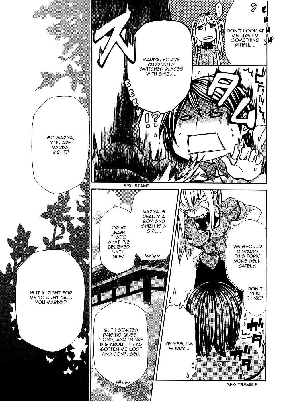 Maria Holic Chapter 21 page 36 - Chapter 21: The Tale of Shizu is Mariya and Mariya is Shizu