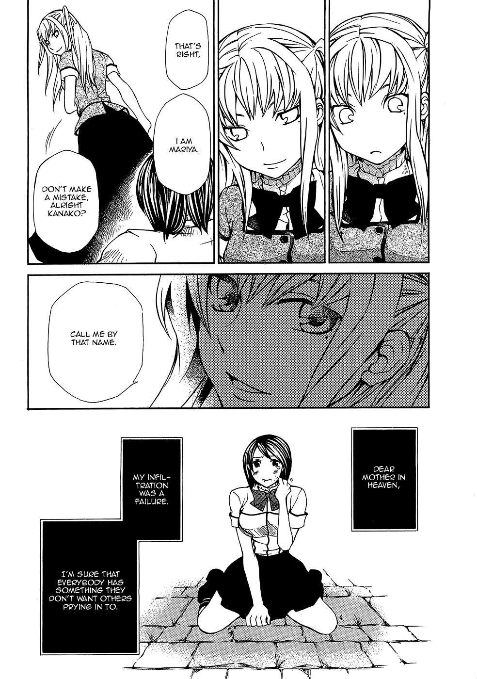 Maria Holic Chapter 21 page 37 - Chapter 21: The Tale of Shizu is Mariya and Mariya is Shizu