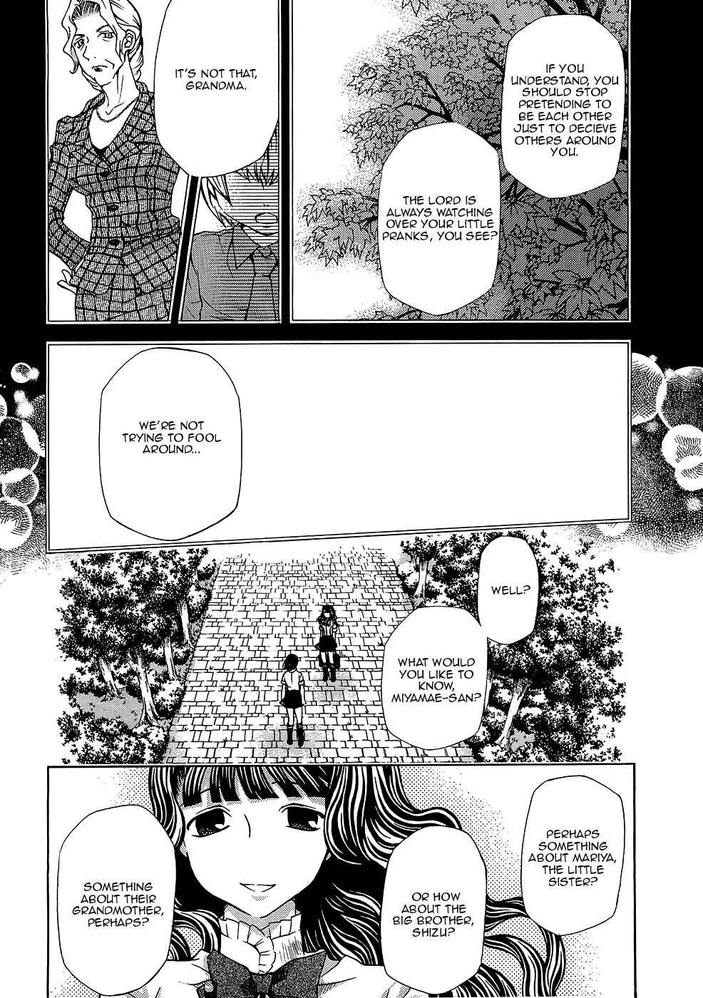 Maria Holic Chapter 21 page 6 - Chapter 21: The Tale of Shizu is Mariya and Mariya is Shizu