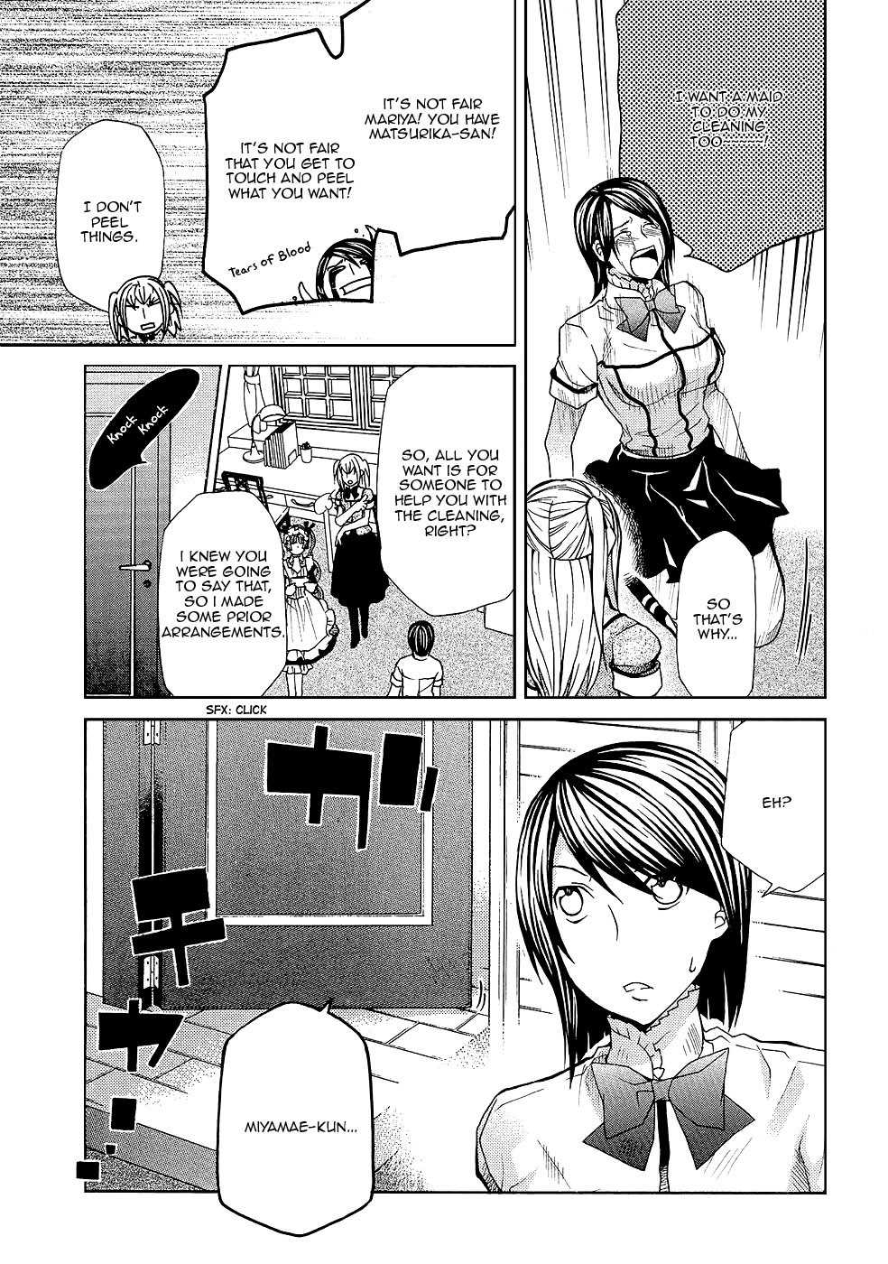 Maria Holic Chapter 22 page 9 - Chapter 22: The Tale of A Sunday Hunt to Entertain Our Guests