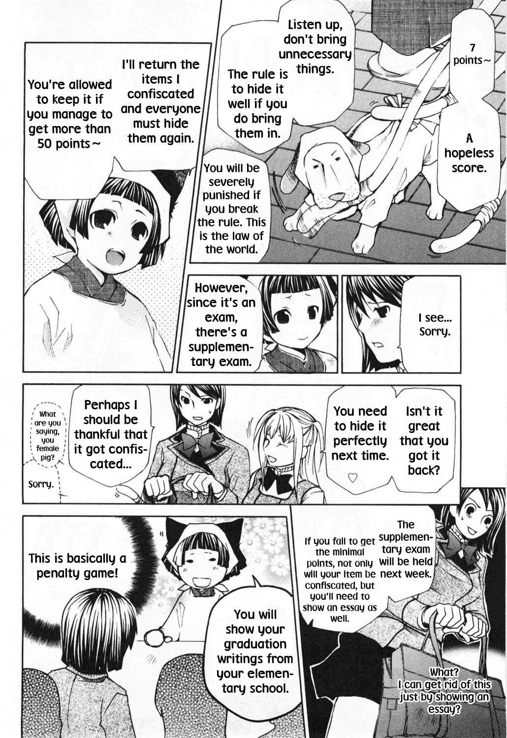 Maria Holic Chapter 8 page 8 - Chapter 8: About Your Tragic Past