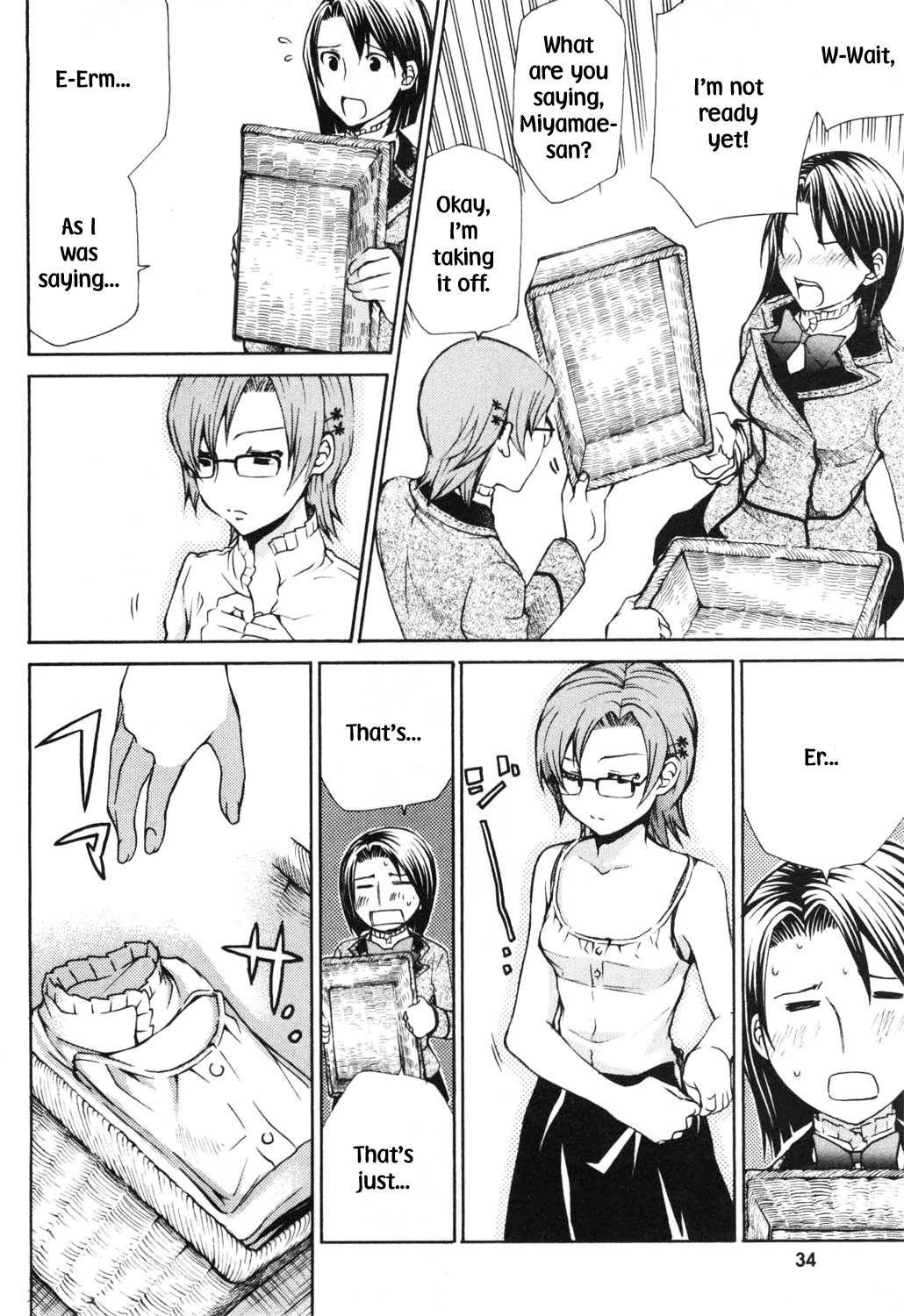 Maria Holic Chapter 9 page 15 - Chapter 9: About the Physical Examination Hemoglobin