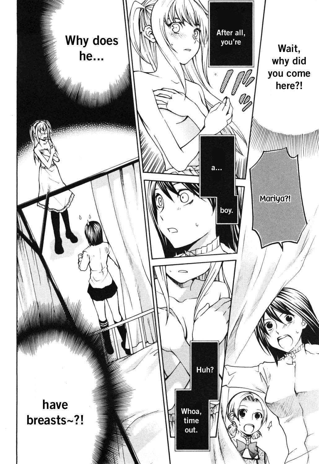 Maria Holic Chapter 9 page 21 - Chapter 9: About the Physical Examination Hemoglobin