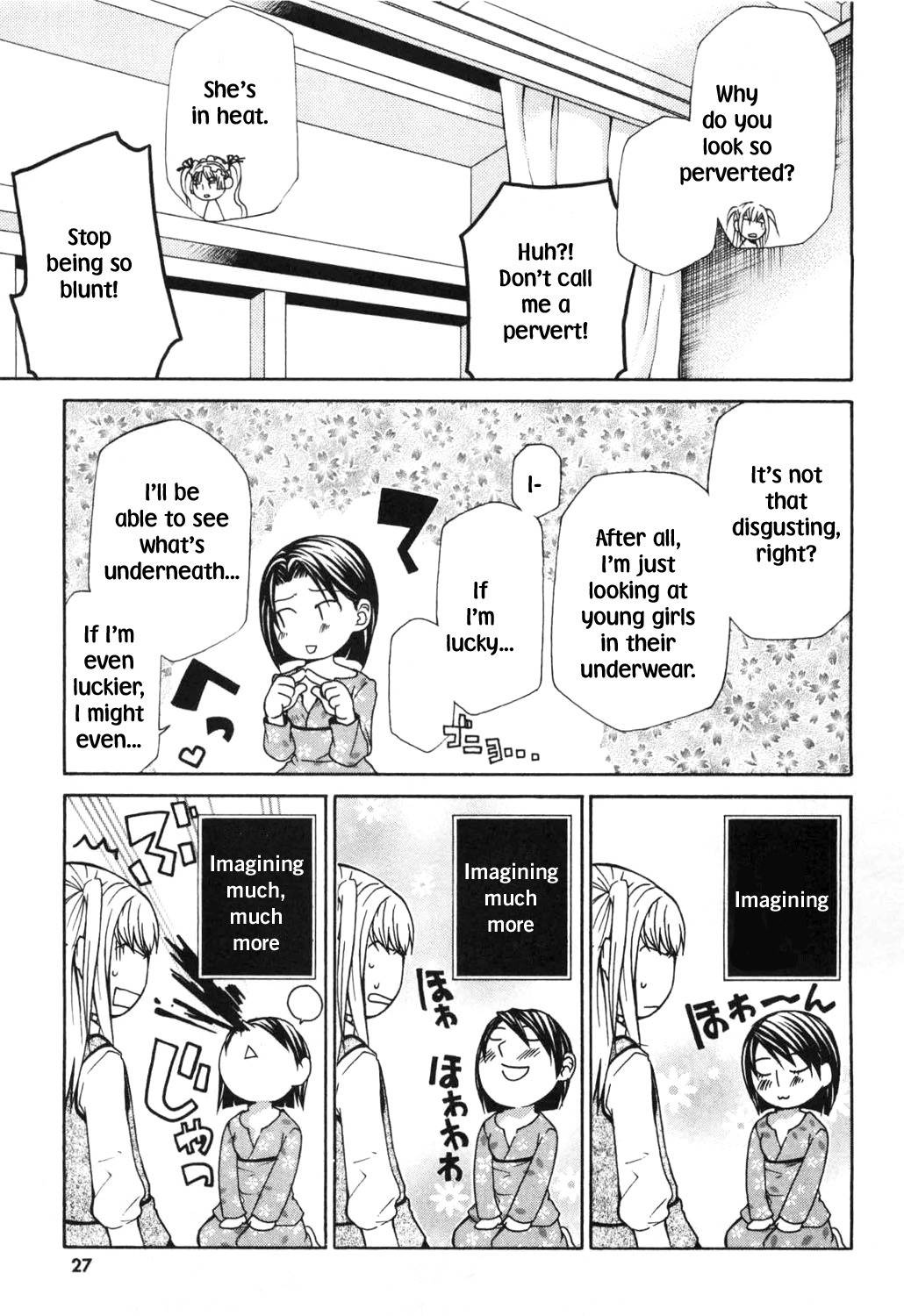 Maria Holic Chapter 9 page 8 - Chapter 9: About the Physical Examination Hemoglobin