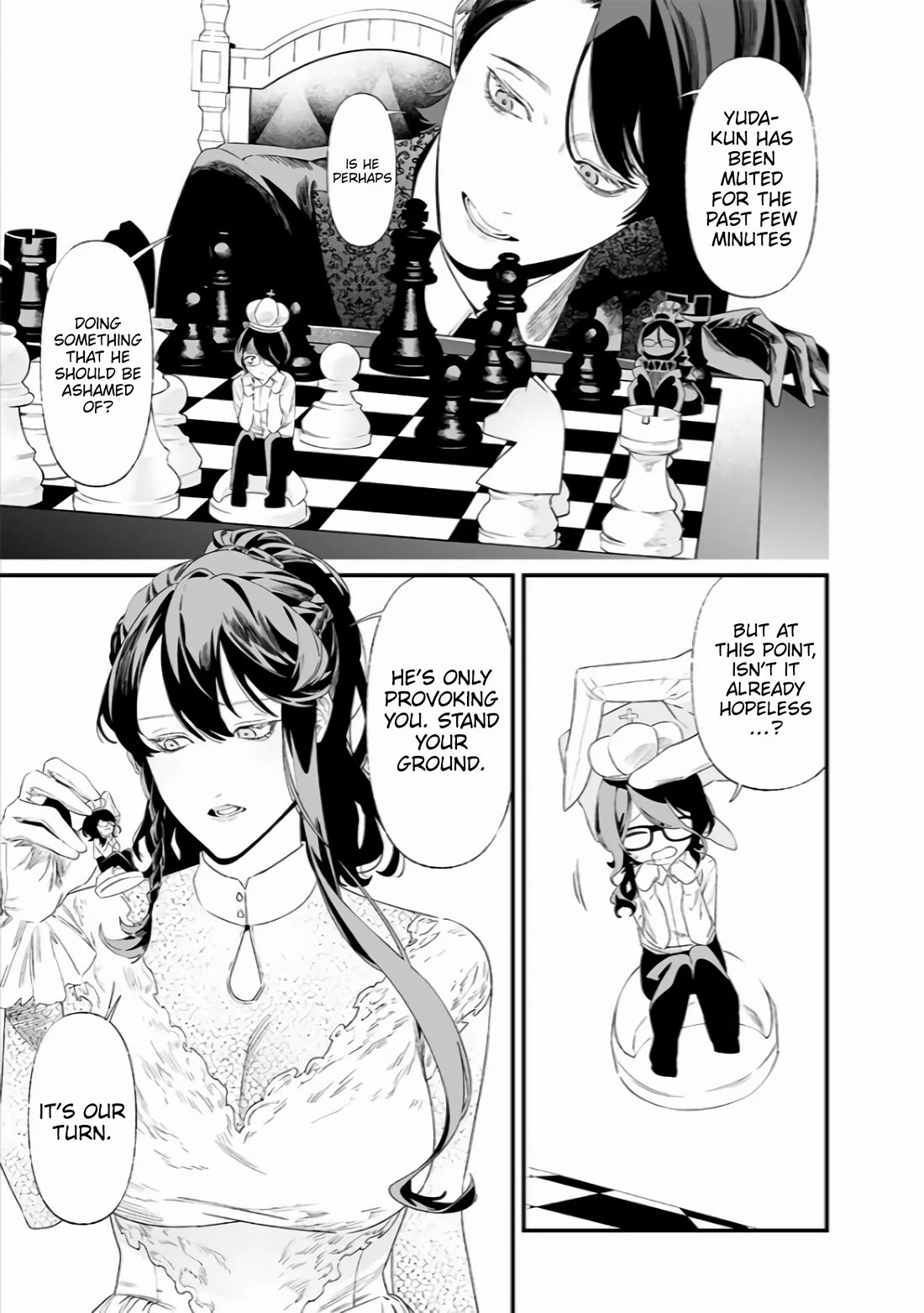 Maria no Danzai Chapter 33 page 4 - Chapter 33: King's Gambit