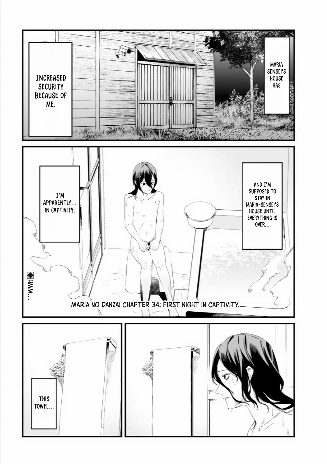 Maria no Danzai Chapter 34 page 2 - Chapter 34: First Night In Captivity
