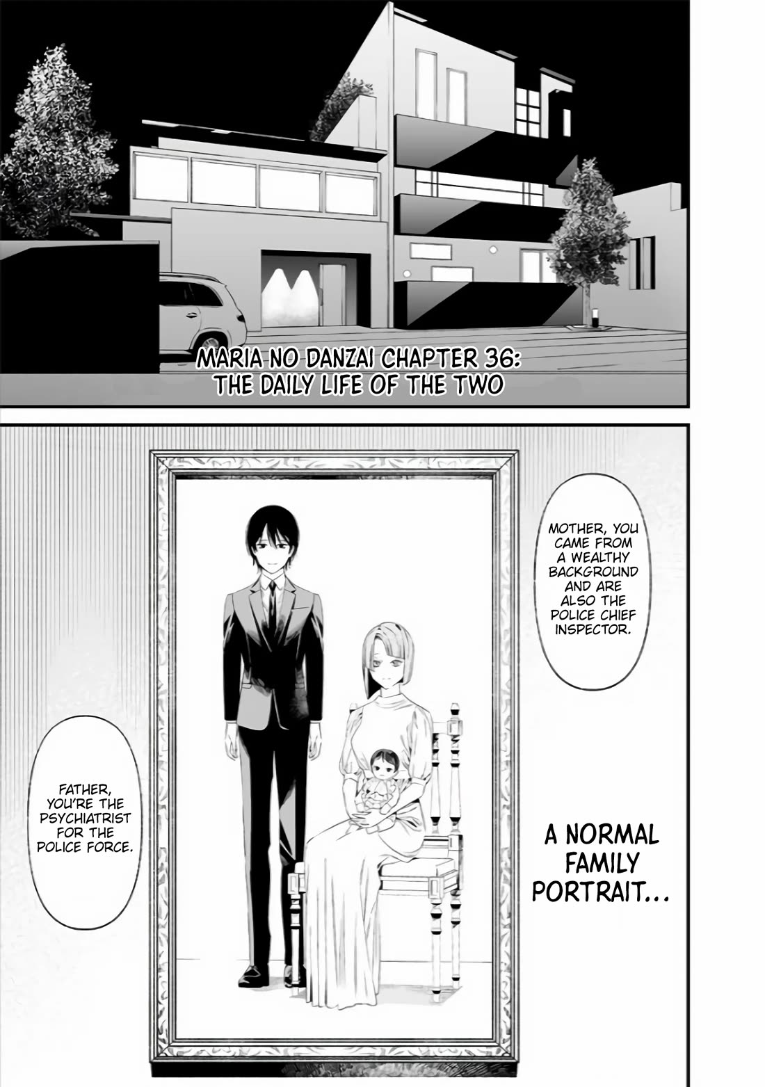 Maria no Danzai Chapter 36 page 2 - Chapter 36: The Daily Life of the Two