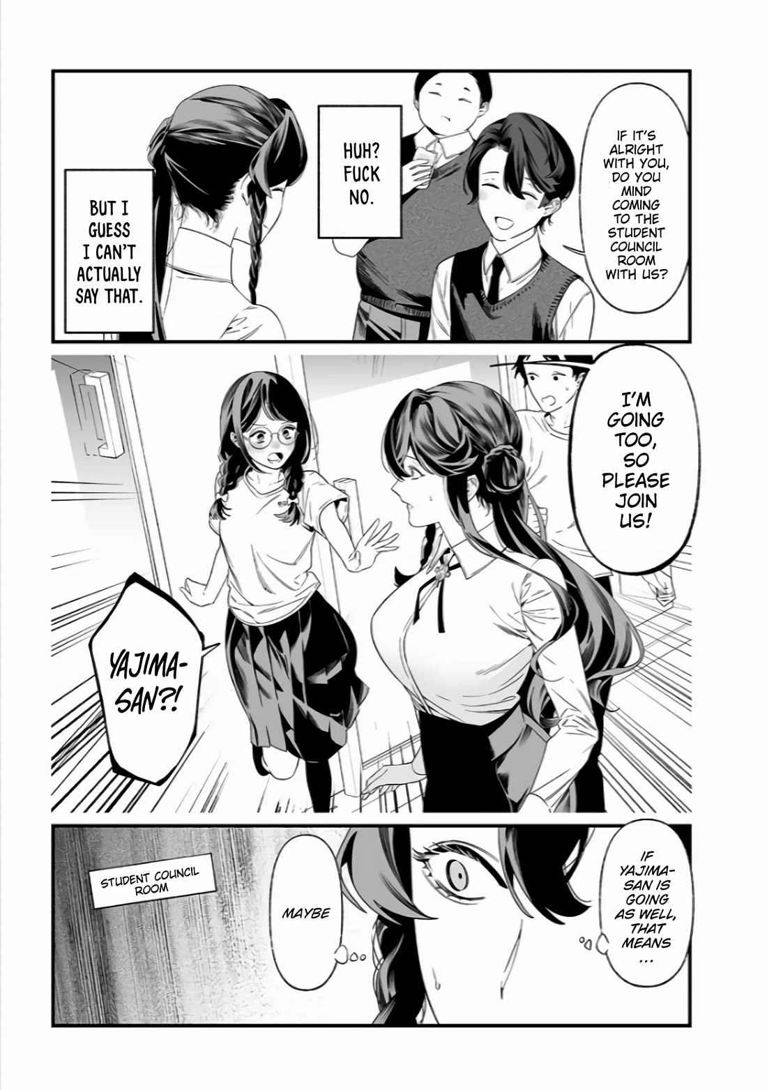 Maria no Danzai Chapter 37 page 13 - Chapter 37: Cultural Festival, The Day Before